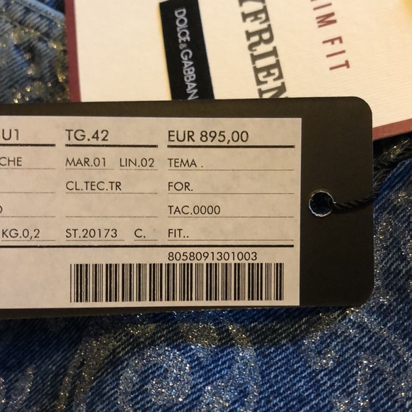 New Authentic Dolce and Gabbana jeans - Picture 9 of 13